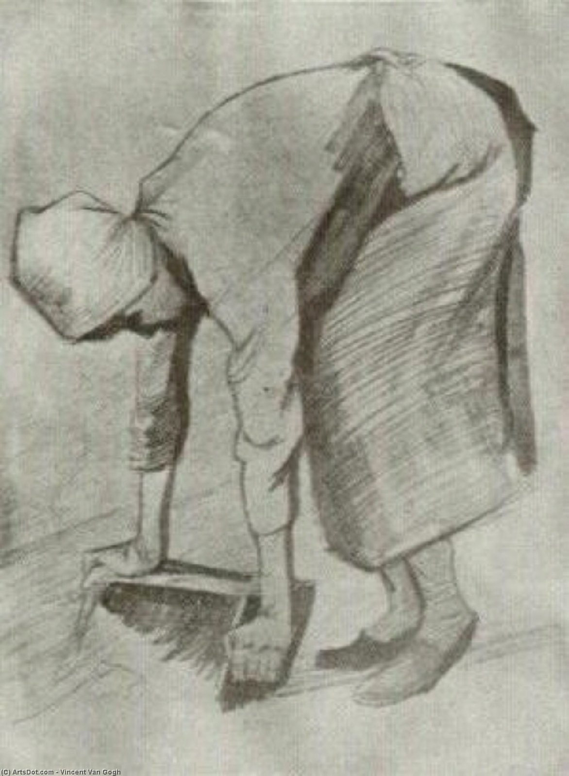 Bending Woman — Vincent Willem Van Gogh