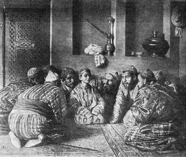Bacha And His Fans — Vasily Vasilevich Vereshchagin