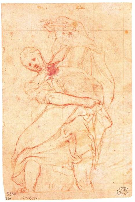 Study For An Apostle 1 — Antonio Allegri Da Correggio