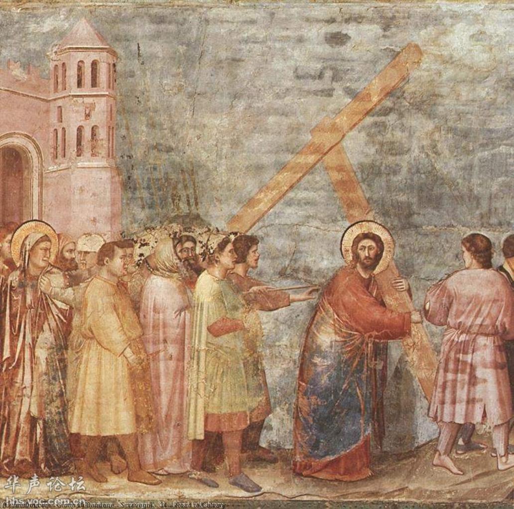 Scrovegni - [34] - Weg Der Kreuzigung — Giotto Di Bondone