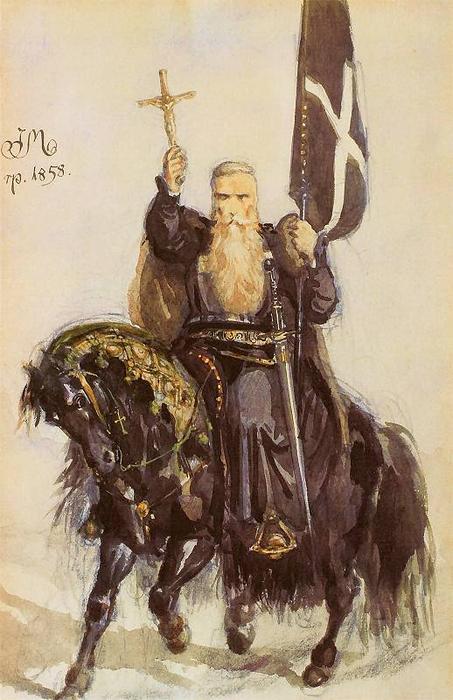 Peter The Hermit — Jan Matejko