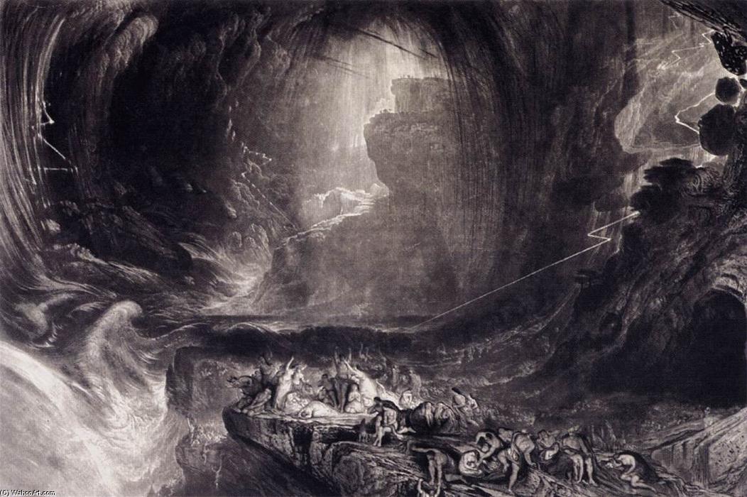 The Evening Of The Deluge — John Martin