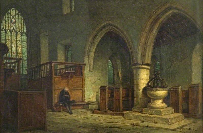 The Chapel, Haddon Hall, Derbyshire — William Harold Cubley