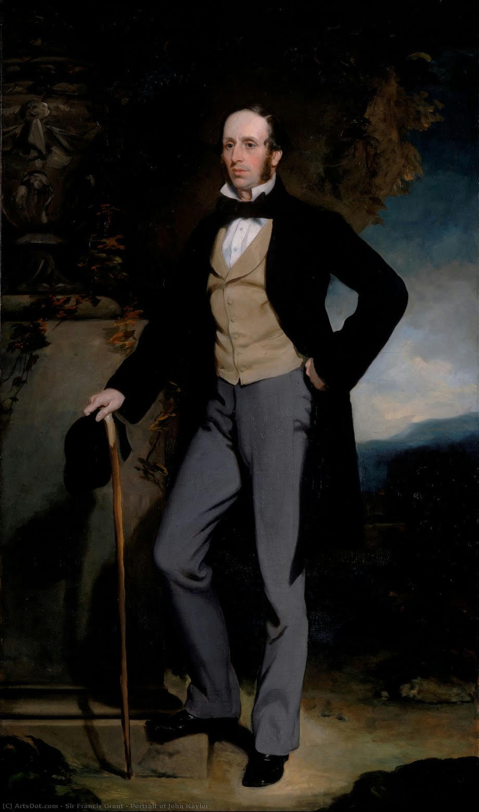 Portrait Of John Naylor — Sir Francis Grant
