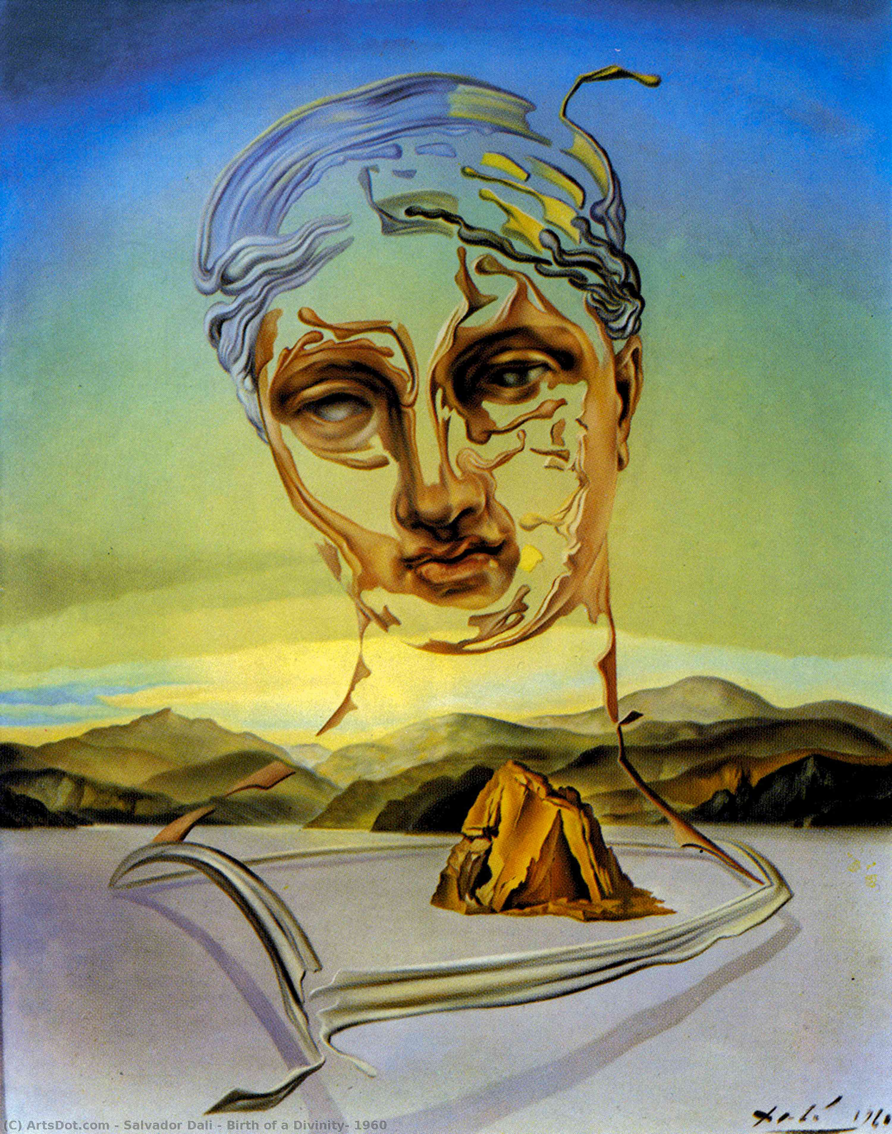 Birth Of A Divinity, 1960 — Salvador Dalí