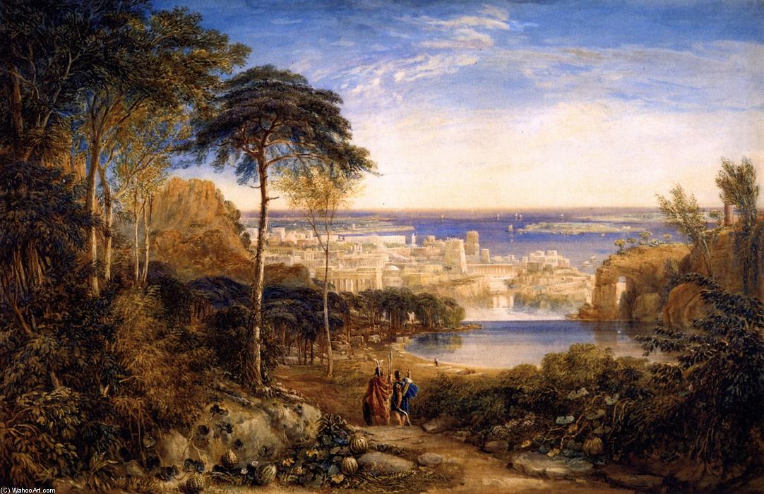 Carthage: Aeneas And Achates — David Cox
