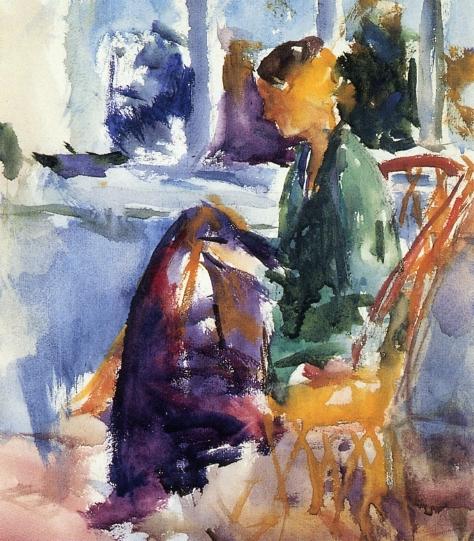 Miss Wilson Seated — Charles Webster Hawthorne