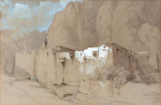 Convent Of St Catherine, Mount Sinai — David Roberts