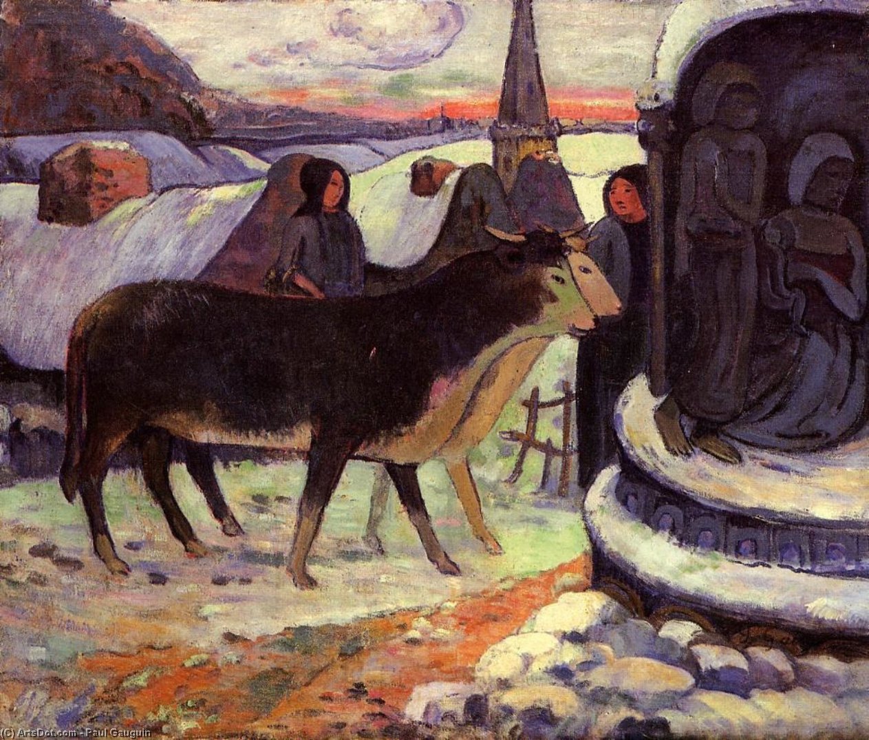 Christmas Night — Eugène Henri Paul Gauguin