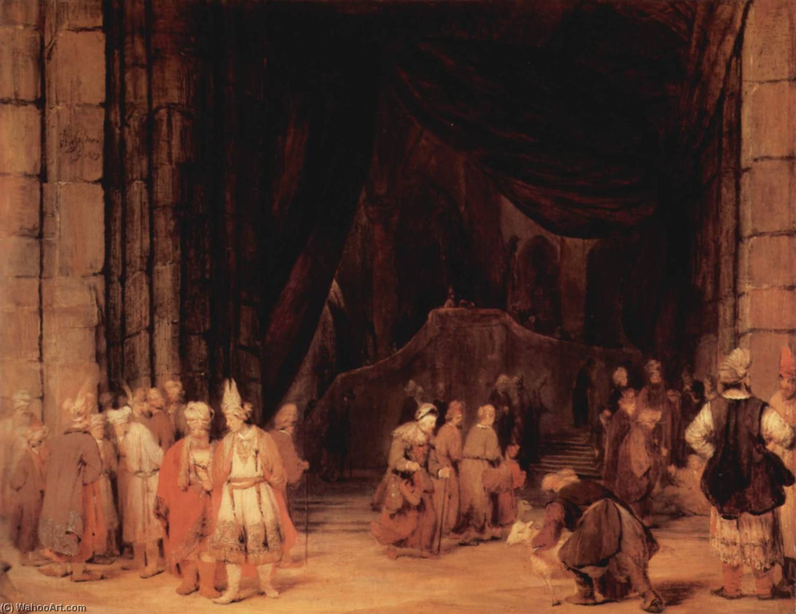 The Temple Entrance — Aert De Gelder