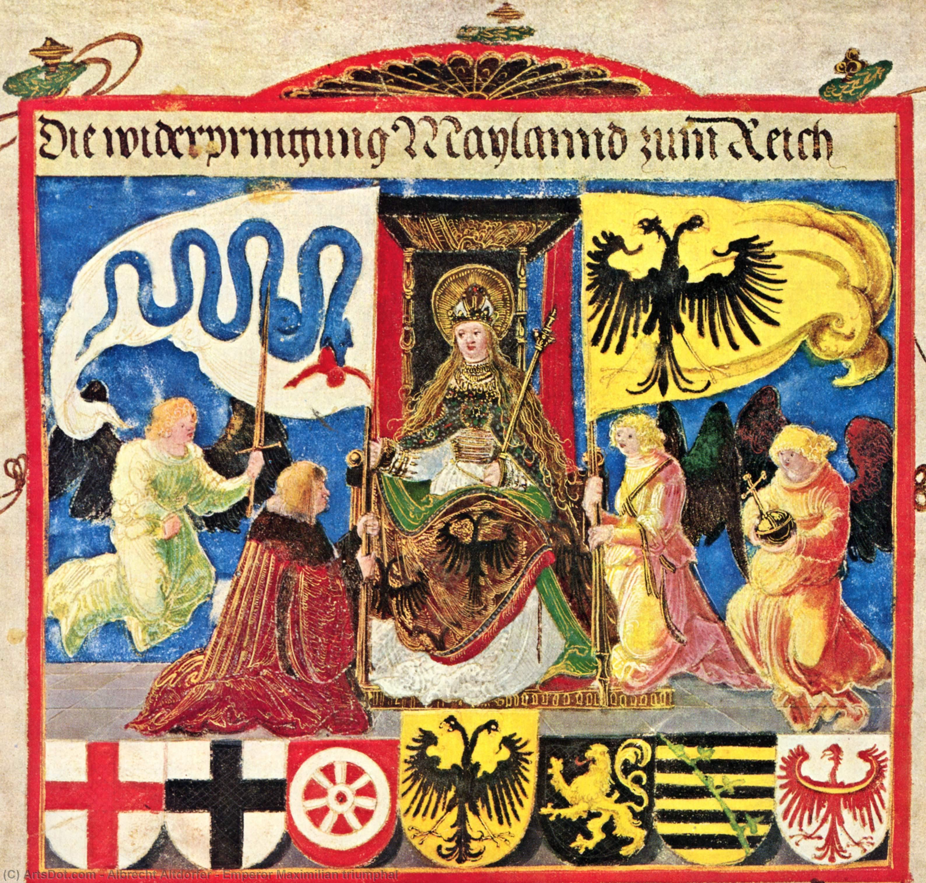 Emperor Maximilian Triumphal — Albrecht Altdorfer