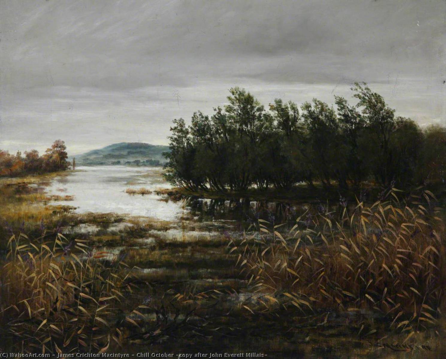 Chill October (copy After John Everett Millais) — James Crichton Macintyre