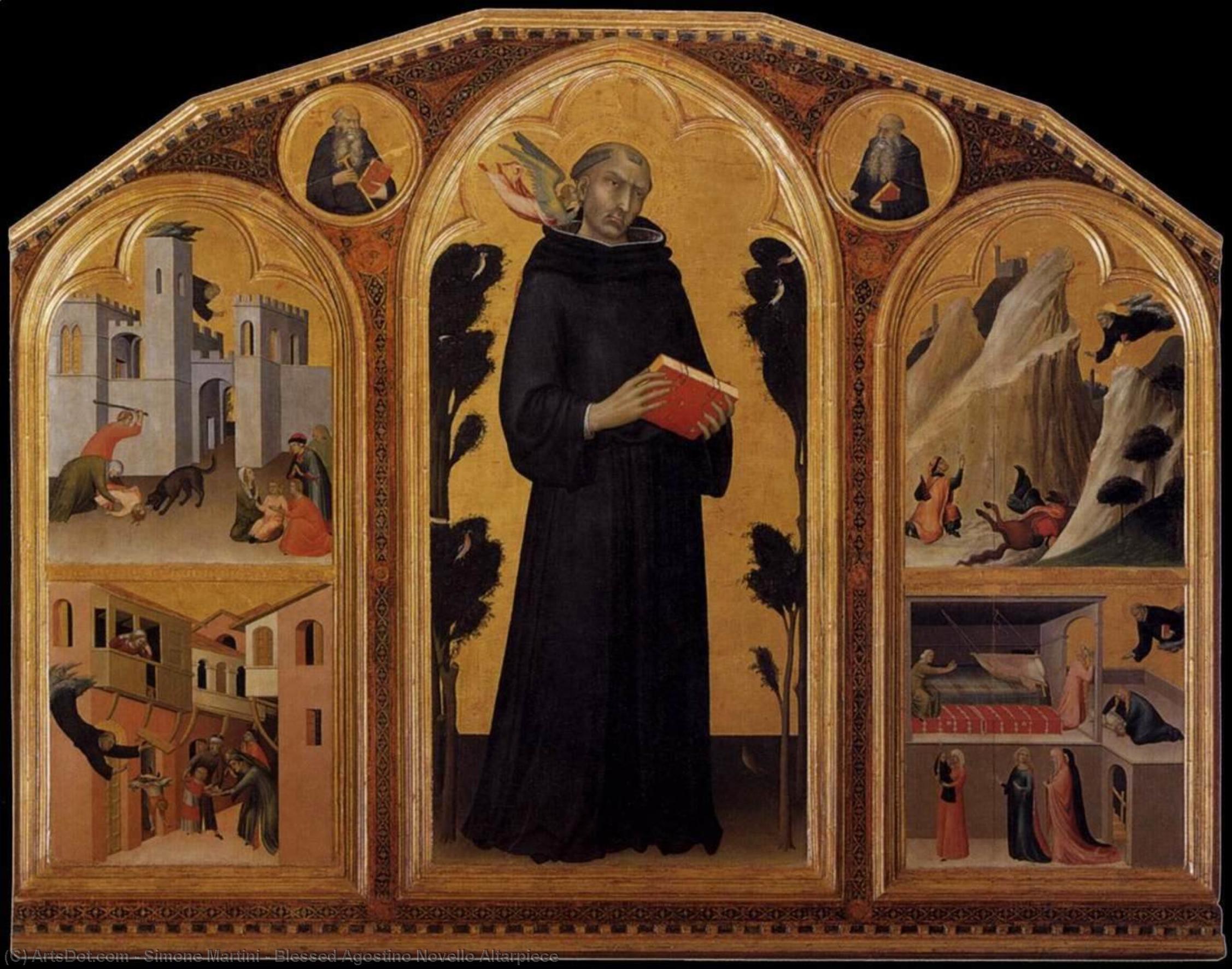Blessed Agostino Novello Altarpiece — Simone Martini