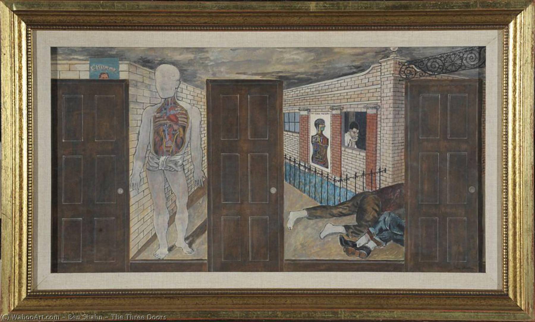 The Three Doors — Benjamin Shahn
