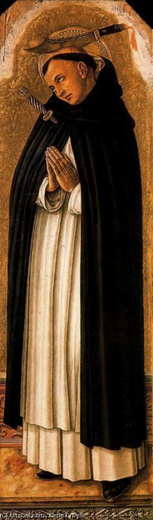Saint Peter Martyr — Carlo Crivelli