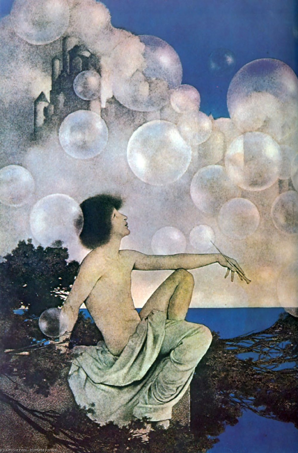 Air Castles — Maxfield Parrish