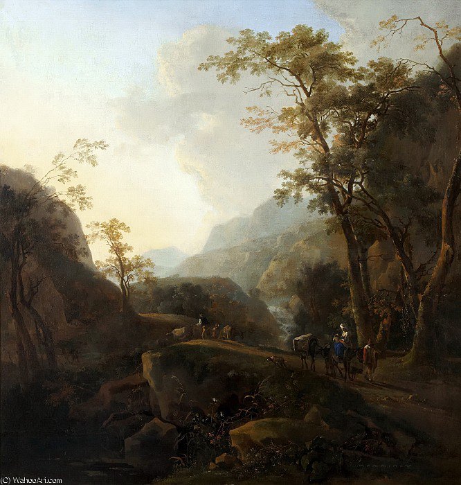 Landscape With Figures — Jan Both