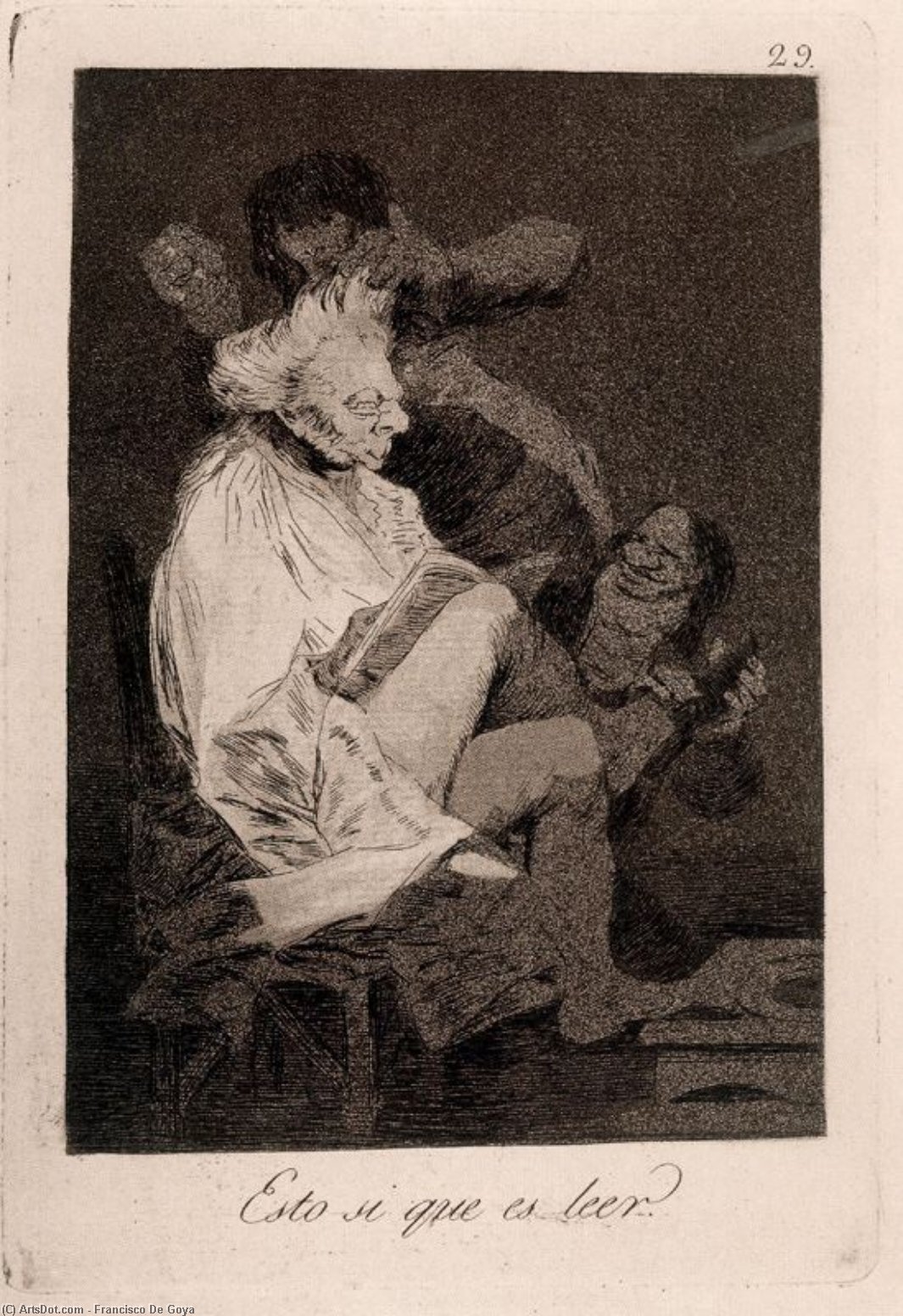 Esto Si Que Es Leer — Francisco José De Goya Y Lucientes