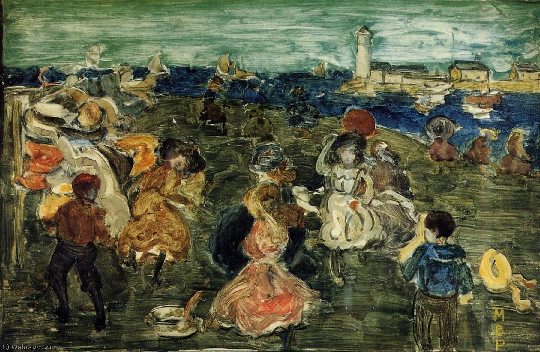 Lighthouse — Maurice Brazil Prendergast