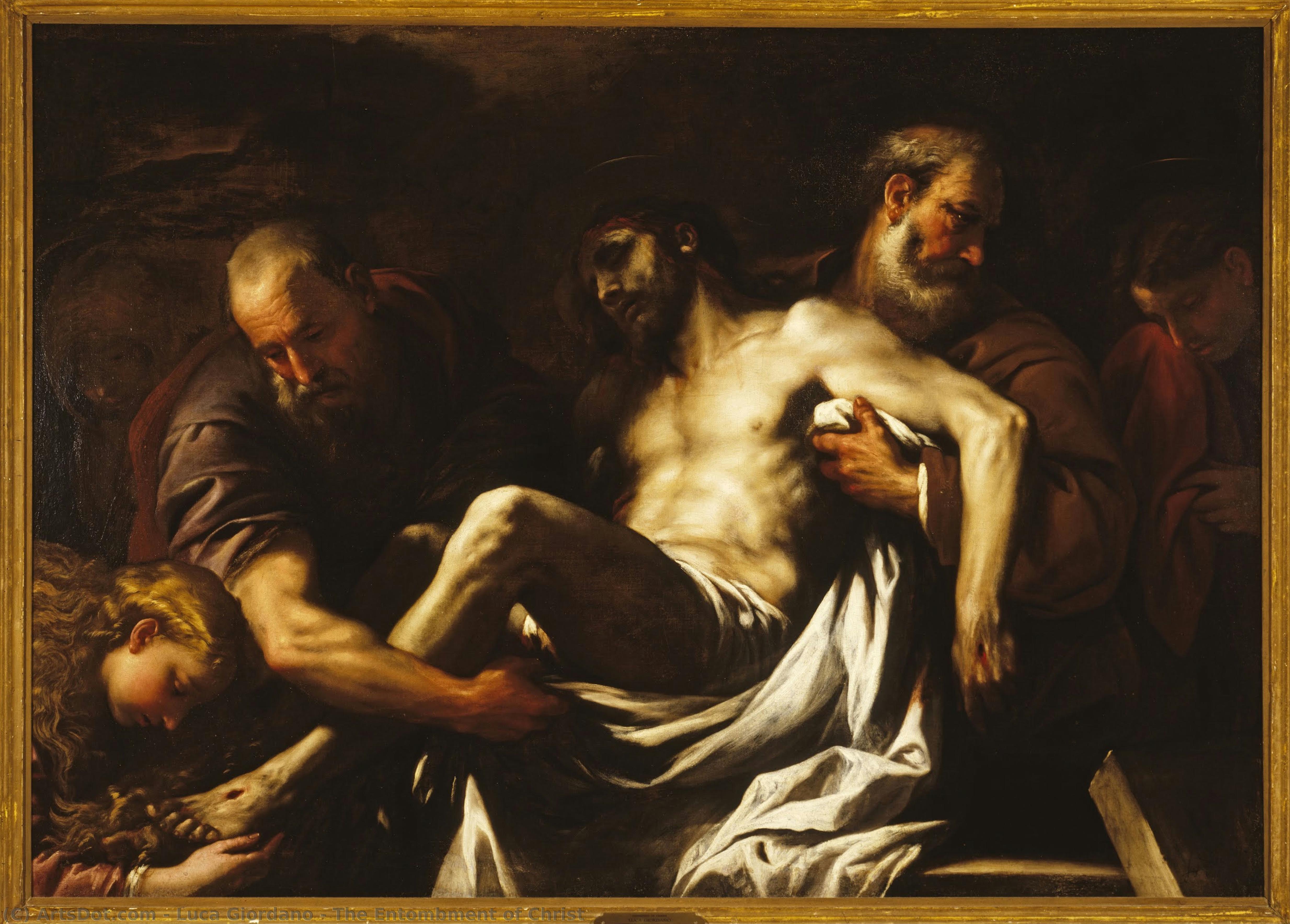 The Entombment Of Christ — Luca Giordano