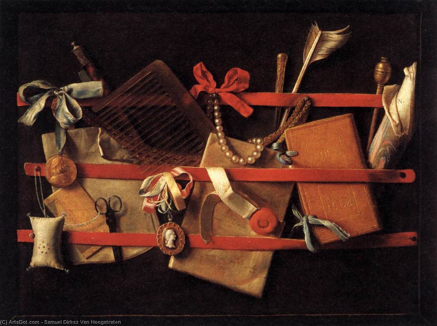 Tromp-l'oeil Still-life — Samuel Dirksz Van Hoogstraten