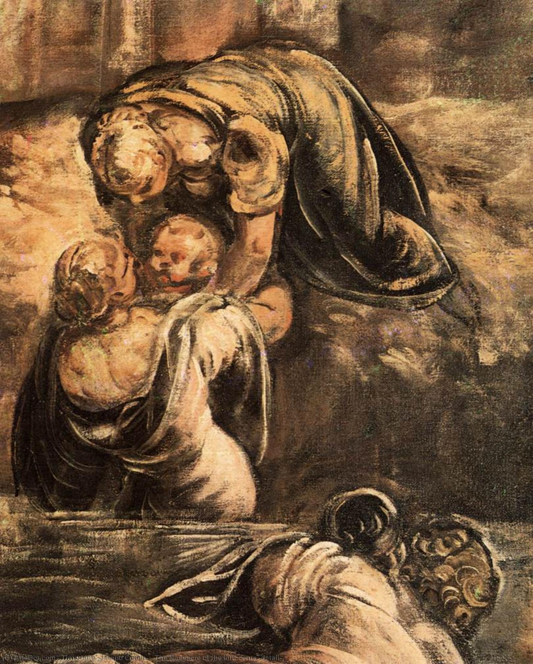 The Massacre Of The Innocents (detail) — Jacopo Tintoretto