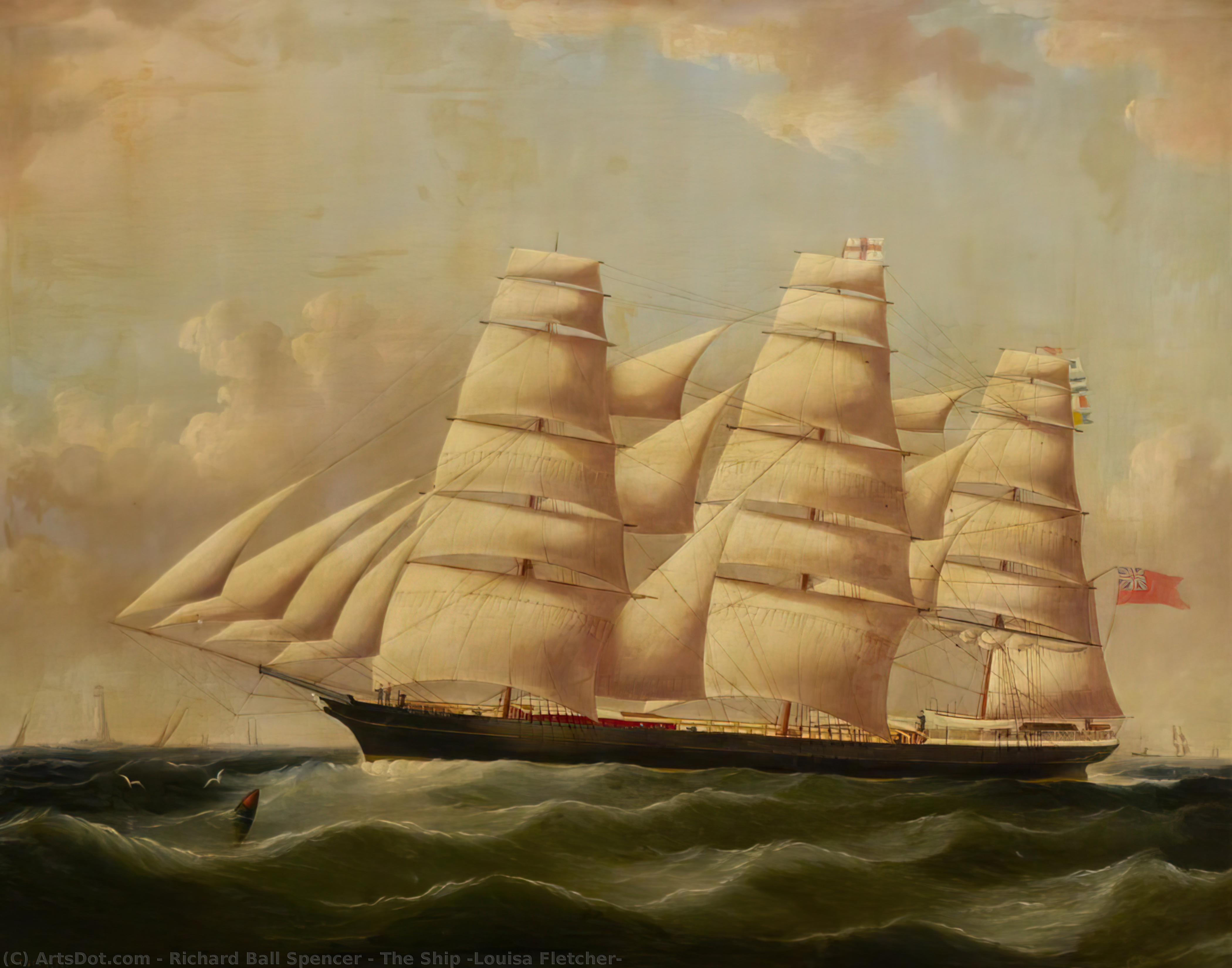 The Ship 'louisa Fletcher' — Richard Ball Spencer