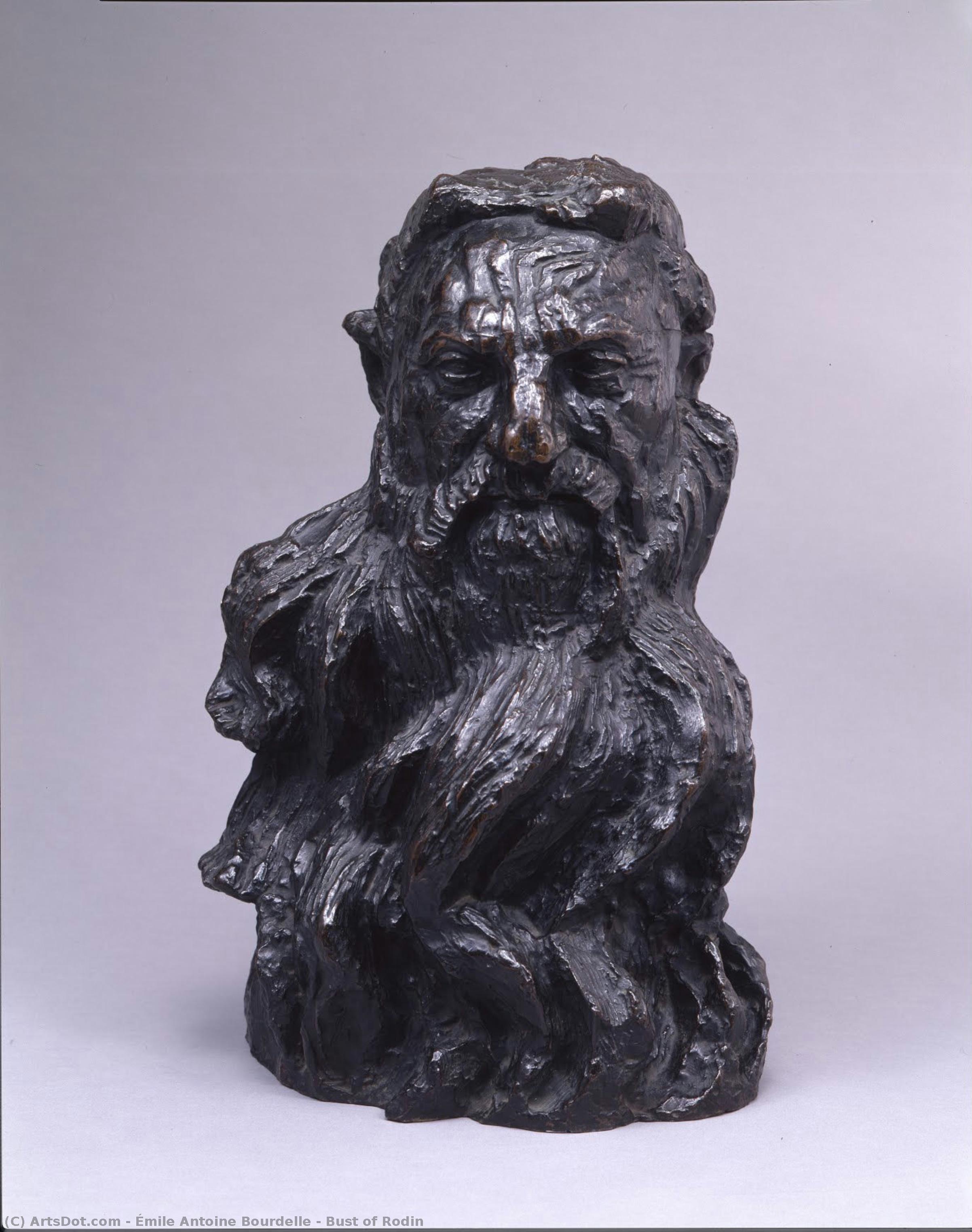 Bust Of Rodin — Émile Antoine Bourdelle