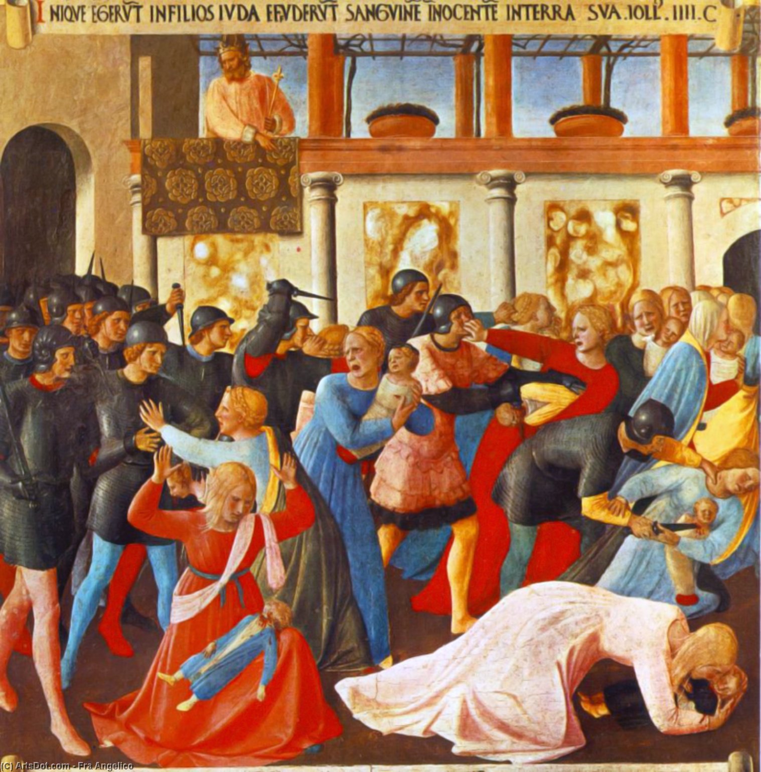 Massacre Of The Innocents (from The Paintings For The Armadi — Fra Angelico