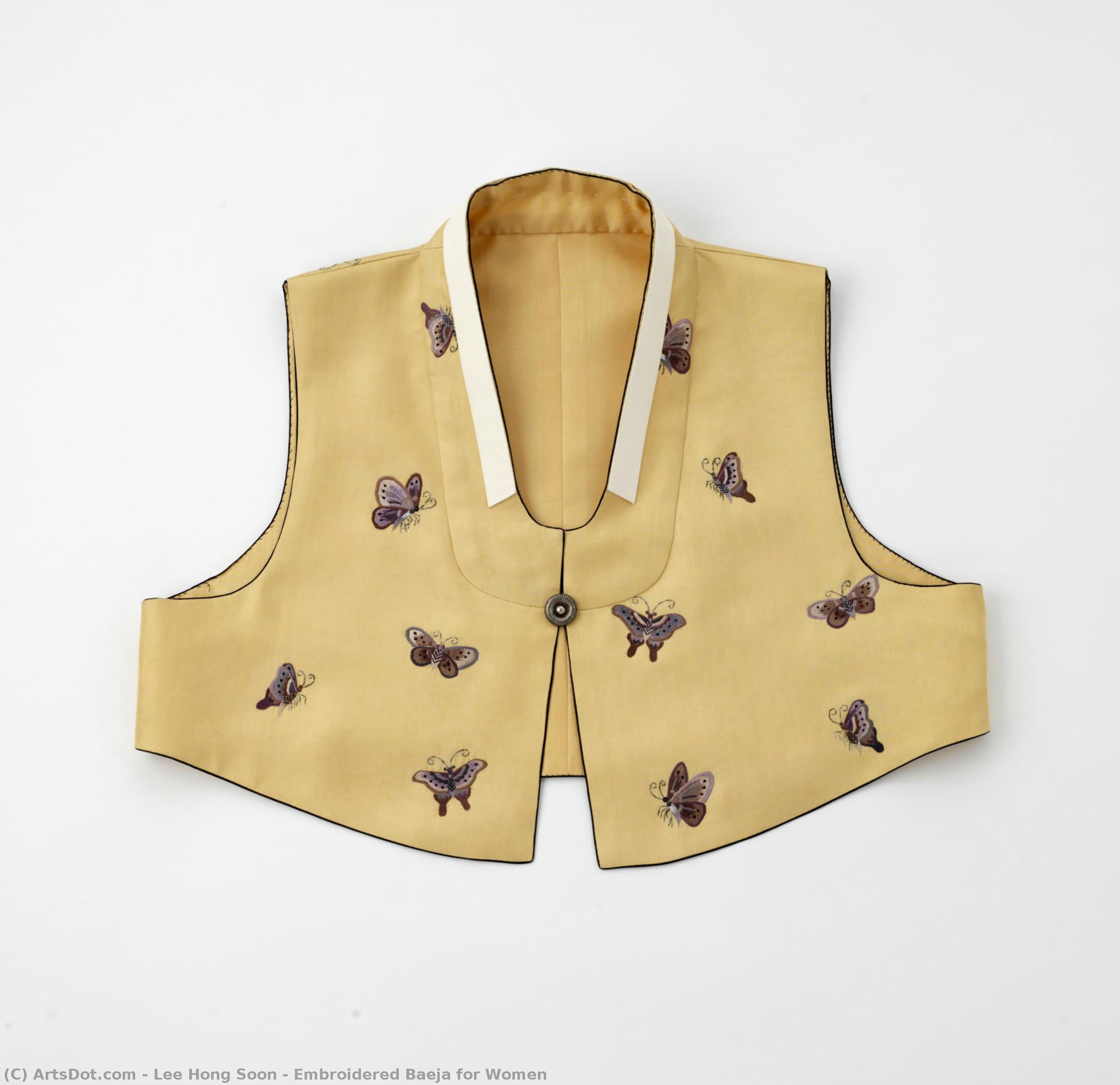 Embroidered Baeja For Women — Lee Hong Soon