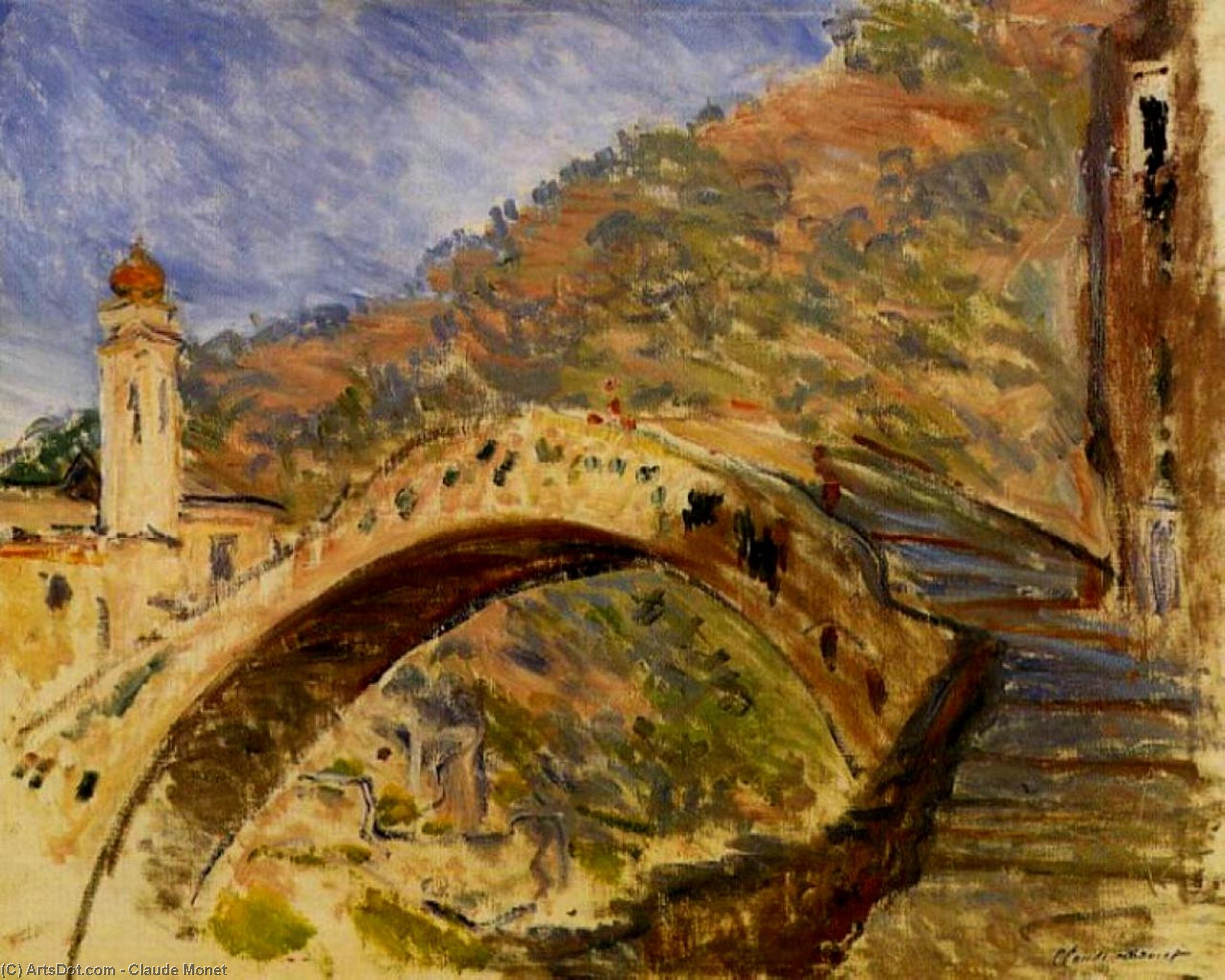 Dolceacqua, Bridge — Claude Monet