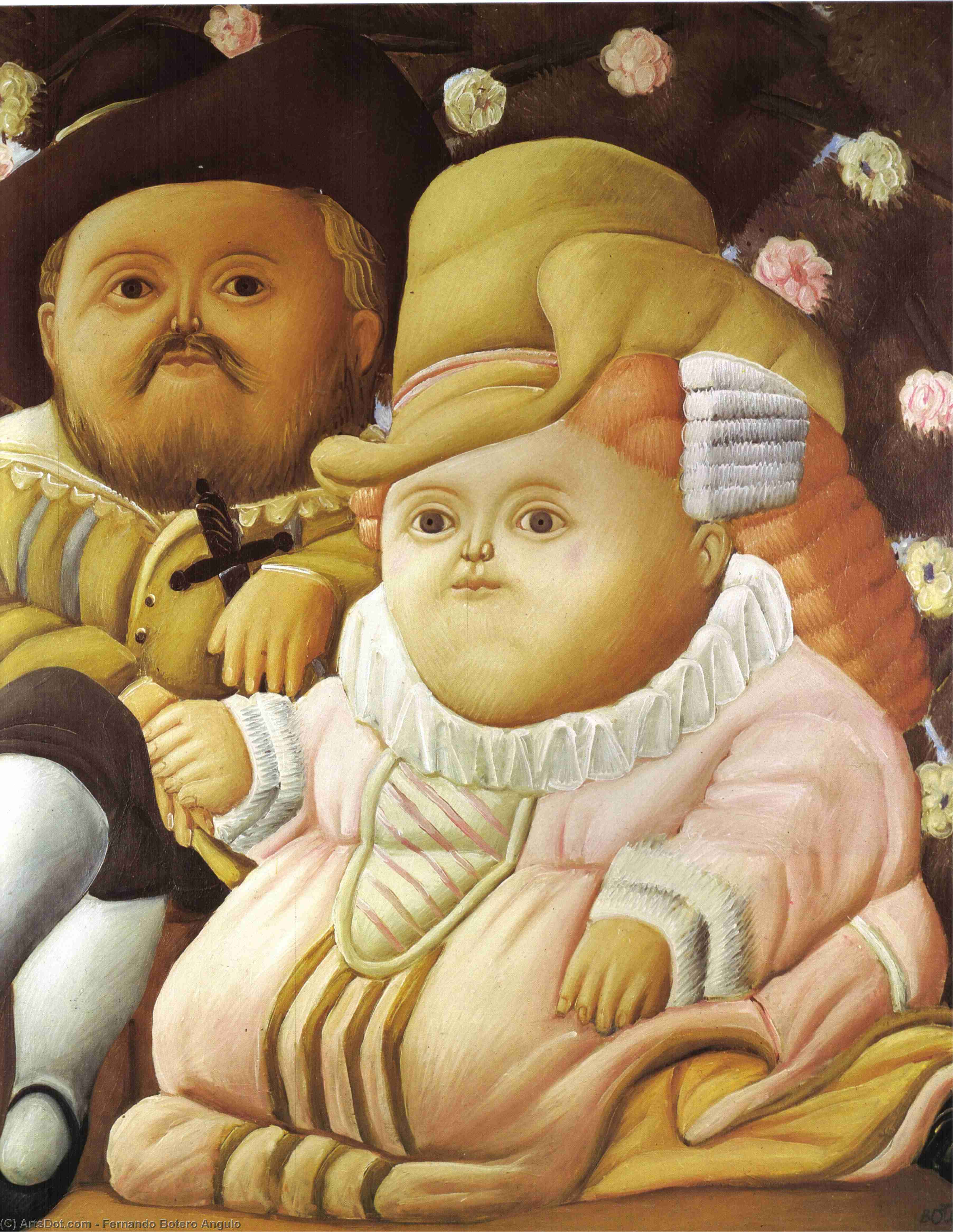Rubens Et Sa Femme — Fernando Botero