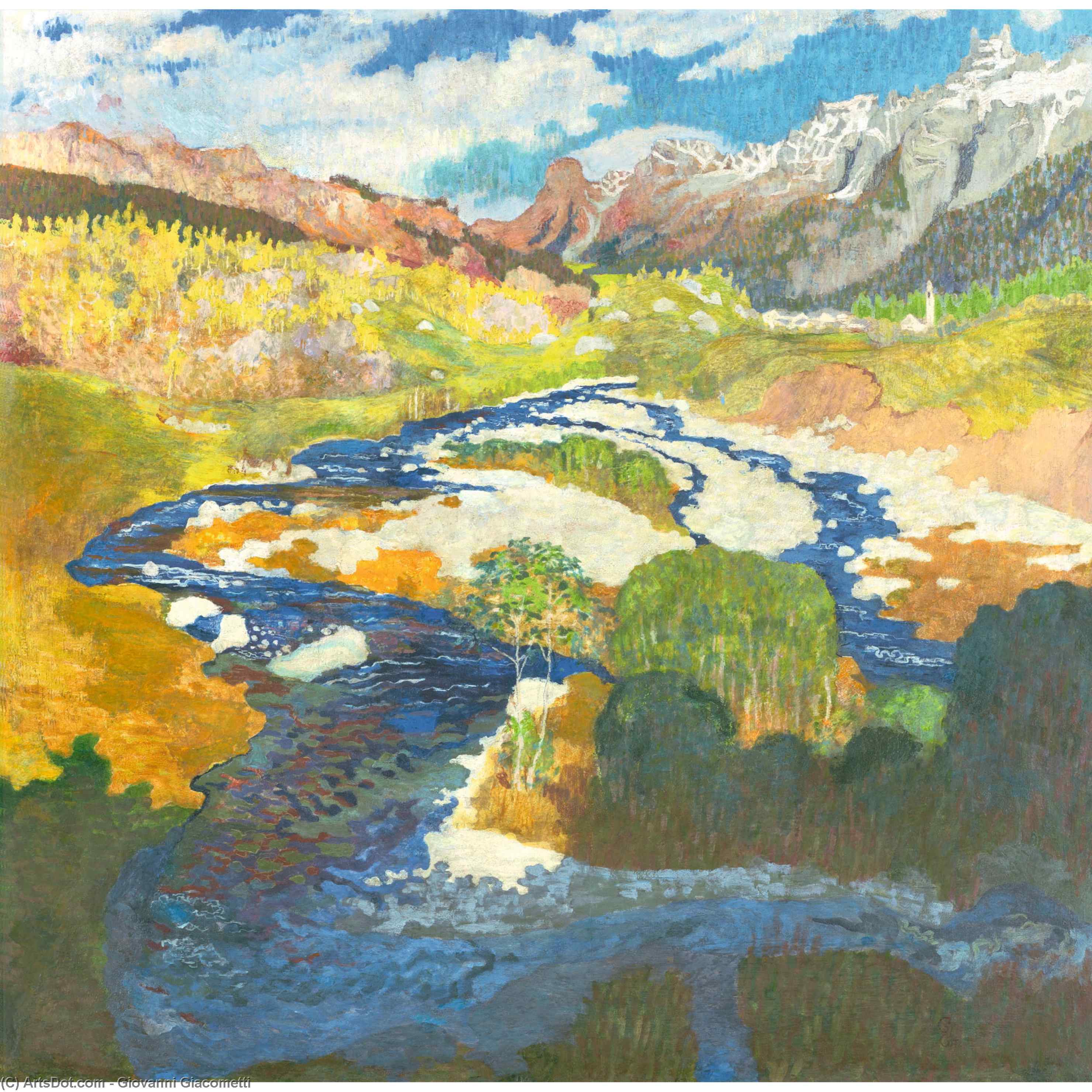 Maira Near Stampa — Giovanni Giacometti