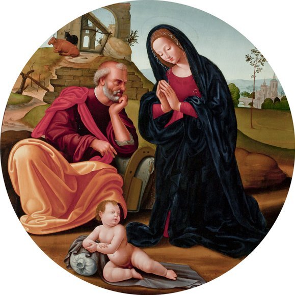 The Holy Family — Giuliano Bugiardini