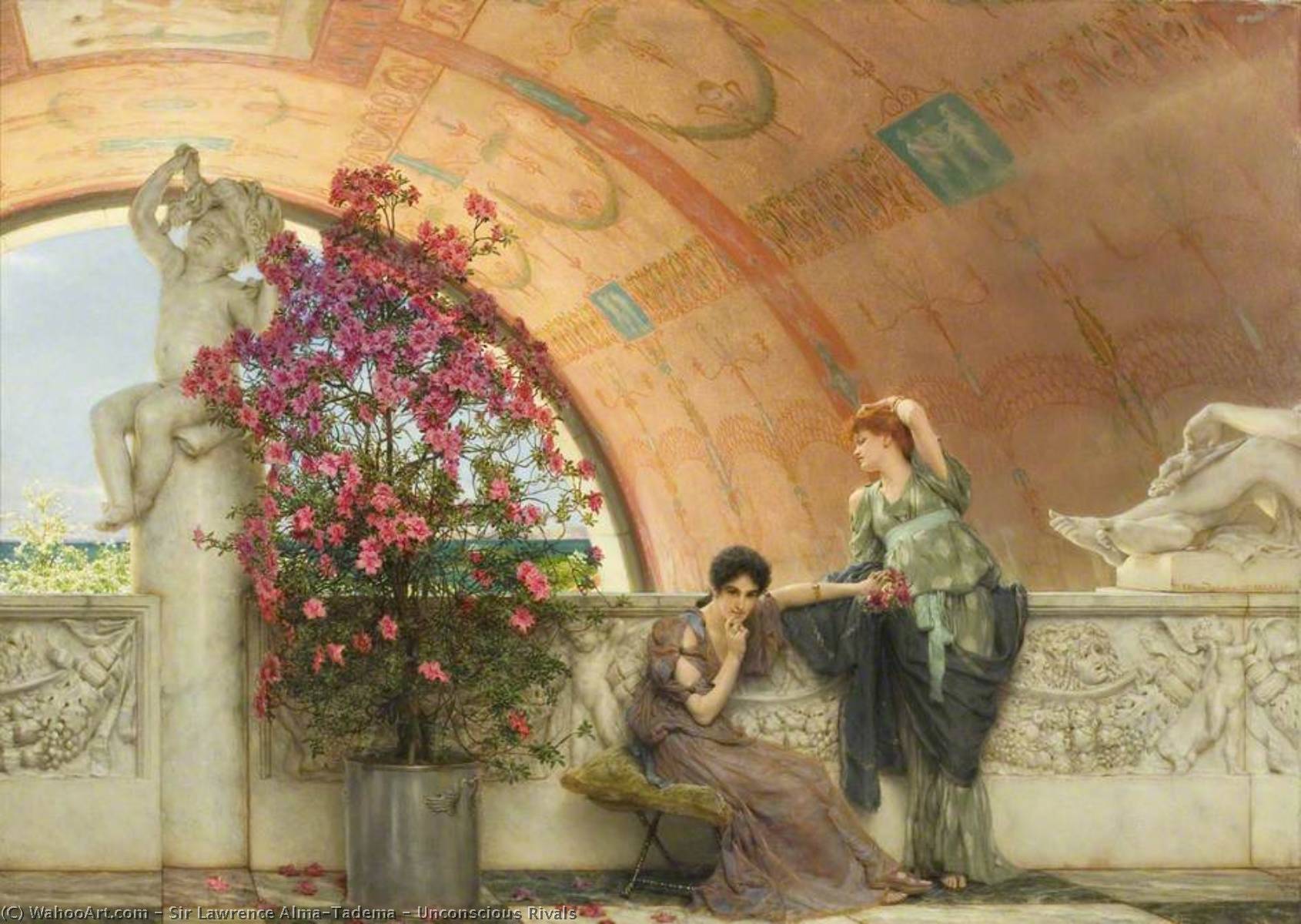 Unconscious Rivals — Lourens Alma Tadema