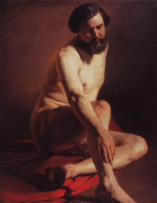 Portrait — Konstantin Yegorovich Makovsky