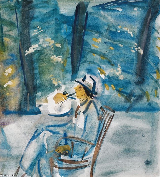 In The Garden — Ödön Márffy