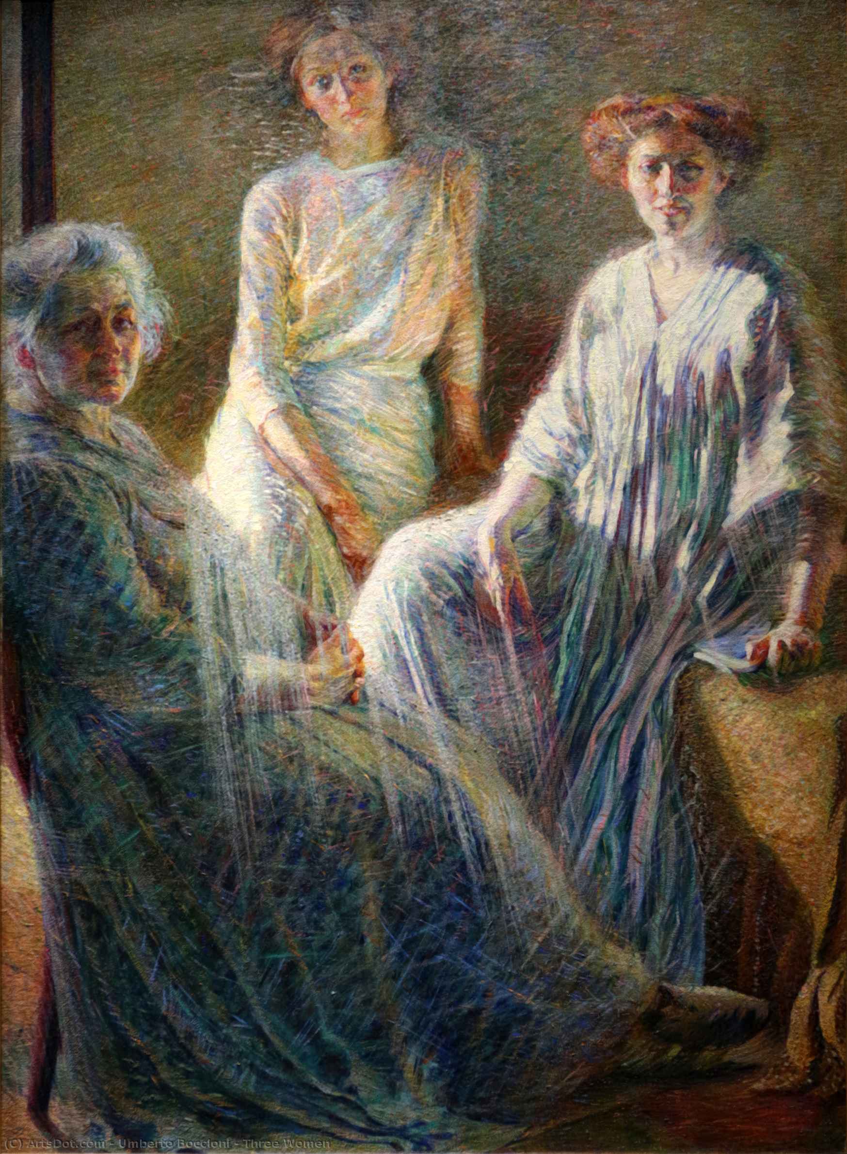 Tres Mujeres — Umberto Boccioni