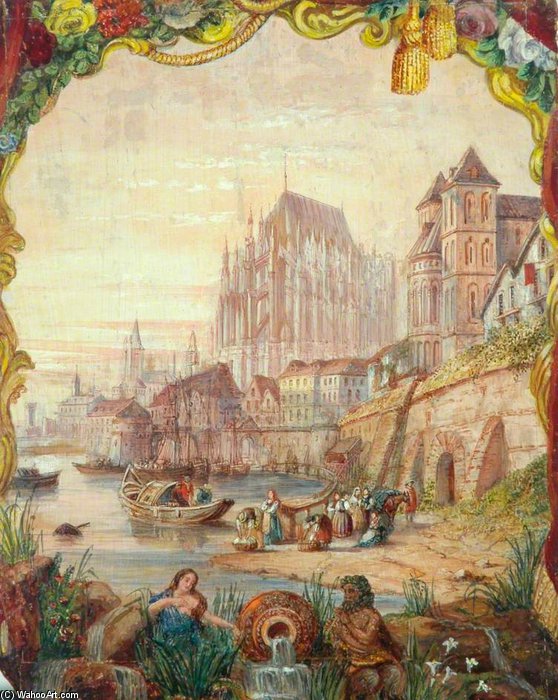 River Scene — Clarkson Frederick Stanfield