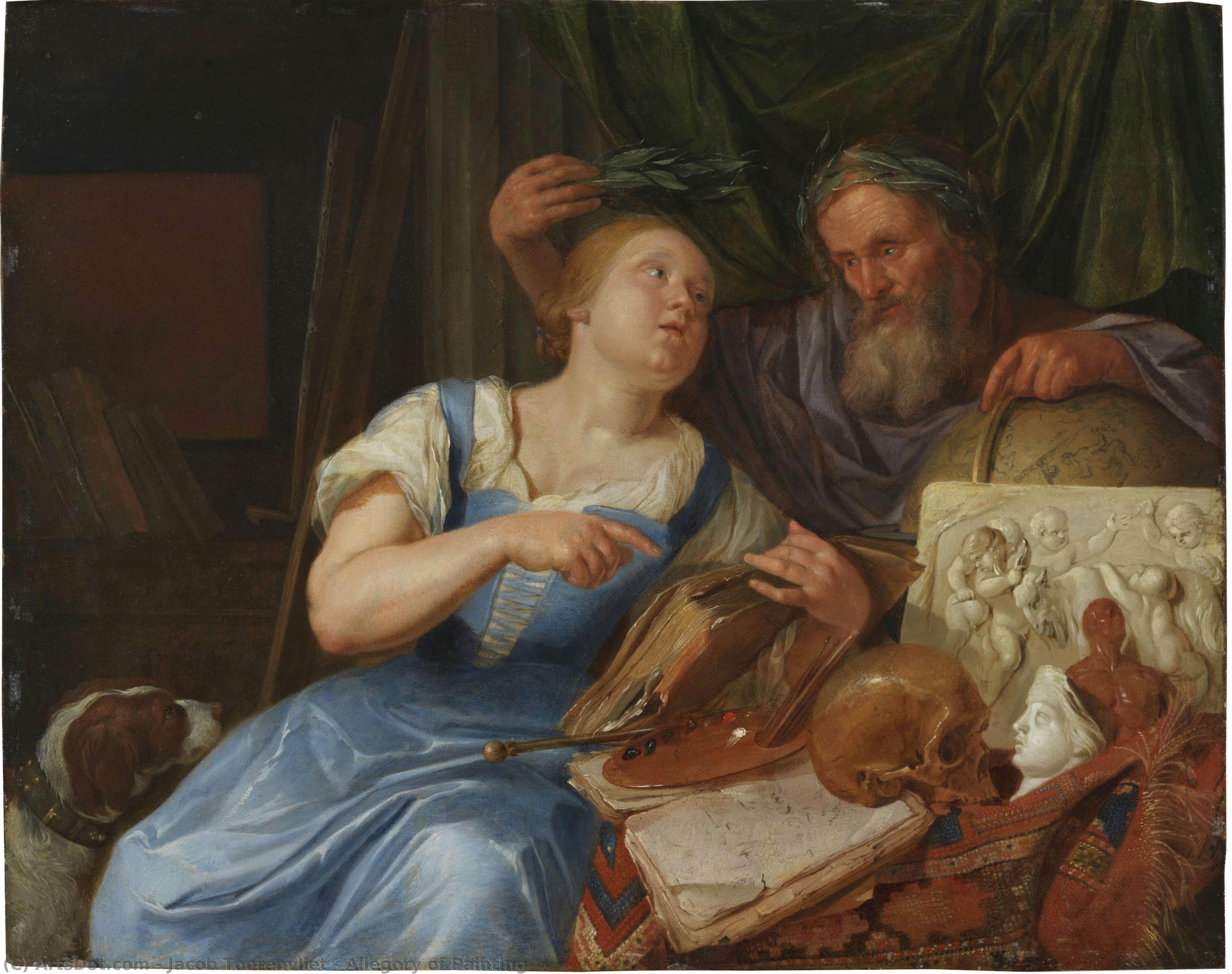 Allegory Of Painting — Jacob Toorenvliet