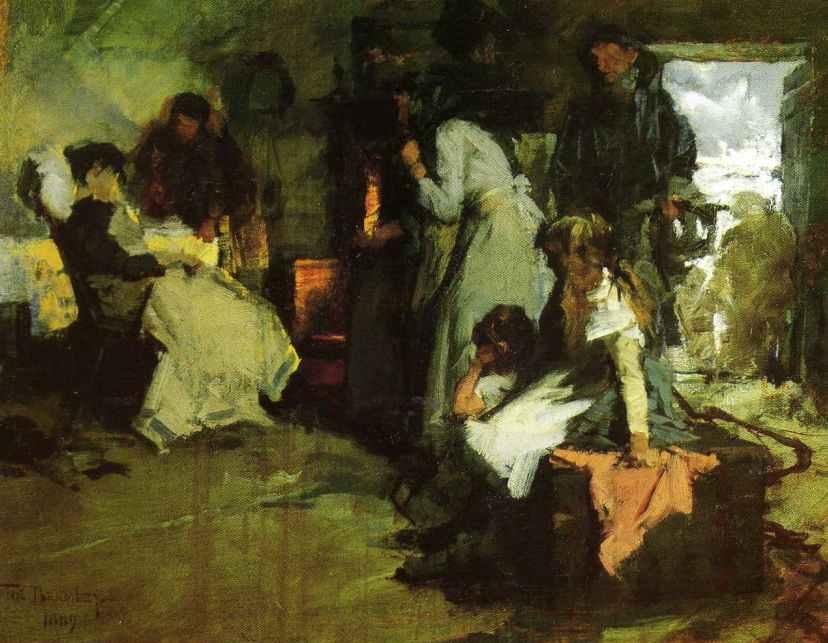 The Fisherman's Home — Frank Bramley