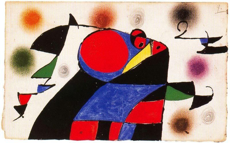 Maqueta Núm. 9 De La Sèrie Gaudí — Joan Miró