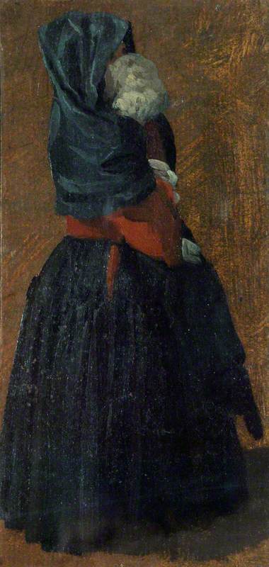 A Lady Seen In Profile — Luca Carlevaris