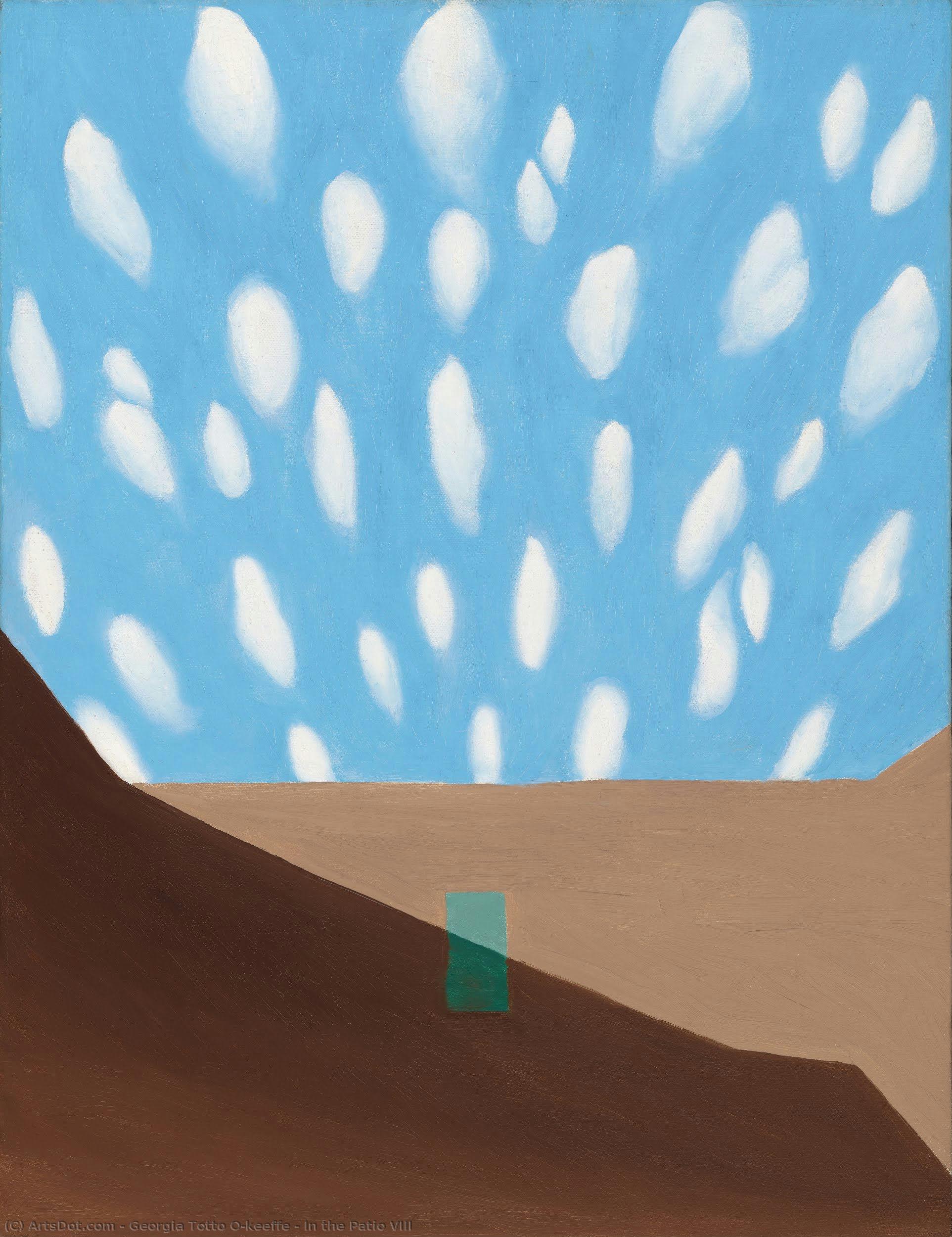In The Patio Viii — Georgia O'keeffe