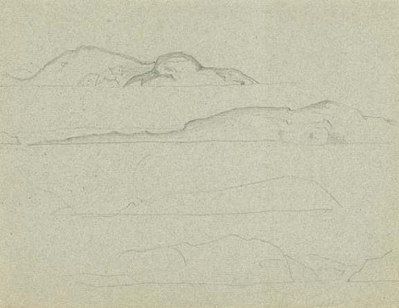 Sketch Of Landscape 11 — Nicholas Roerich
