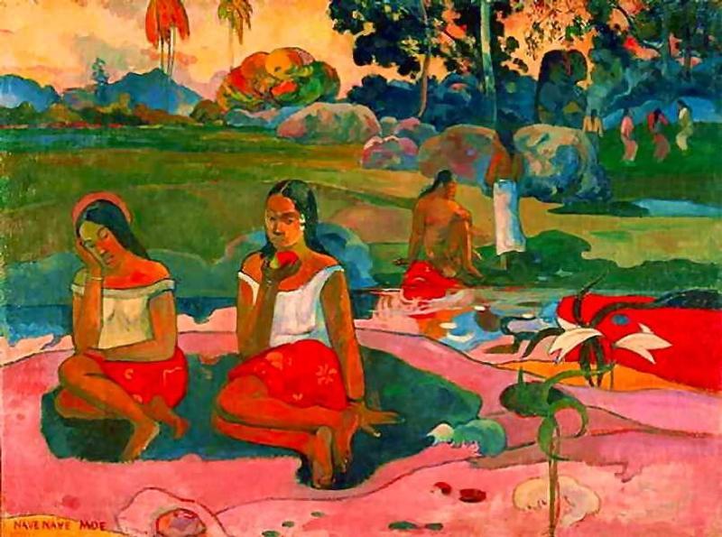 Mirakulöse Quelle — Eugène Henri Paul Gauguin