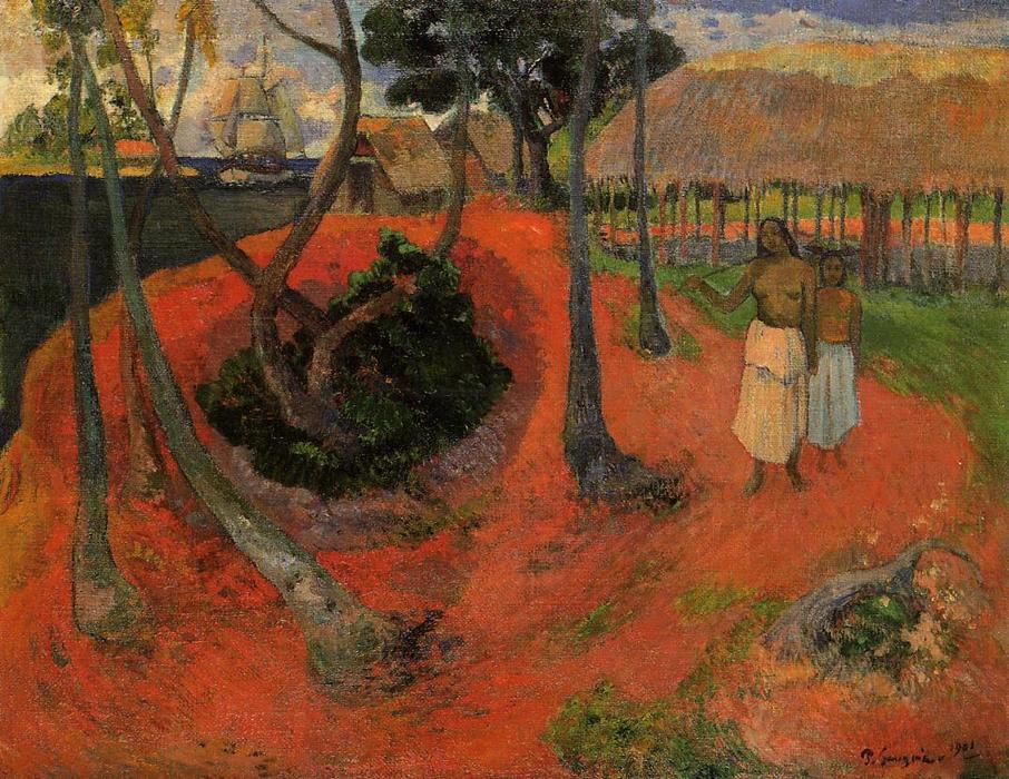 Idyll In Tahitgi — Eugène Henri Paul Gauguin
