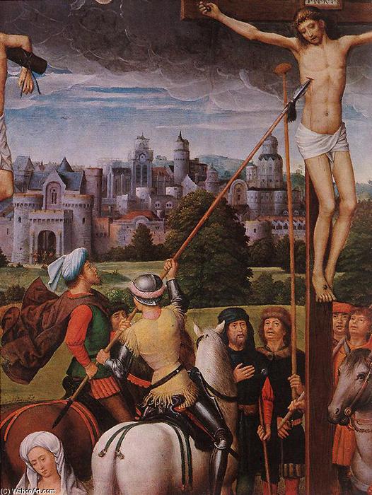 Crucifixion (detail) — Memling, Hans