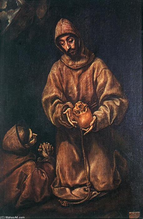 St Francis And Brother Rufus — El Greco