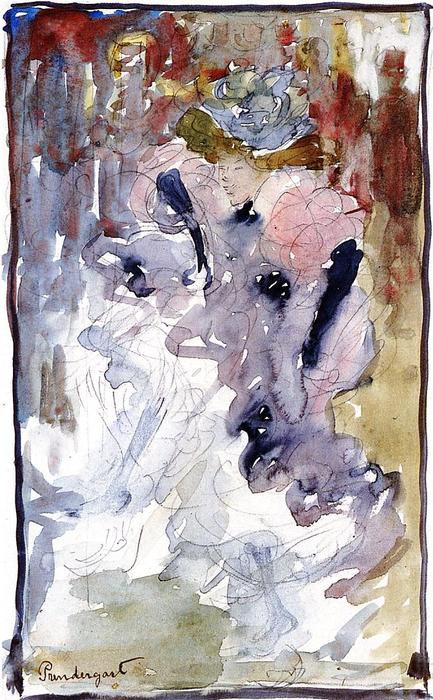 Can Can Dancer — Maurice Brazil Prendergast